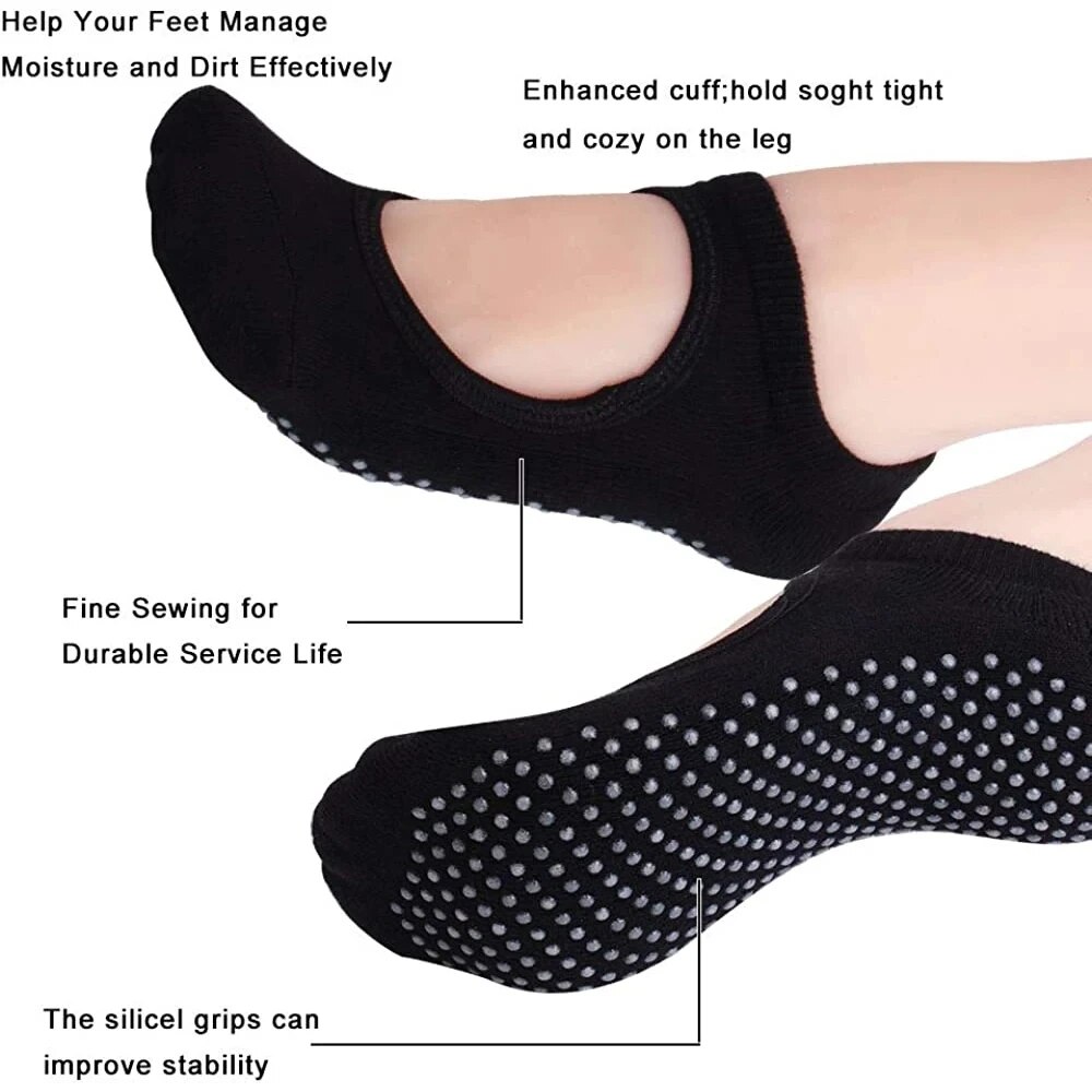 คุณภาพสูงผู้หญิงถุงเท้าโยคะ An - Pilates Yoga Fitness บทวิจารณ์และราคา