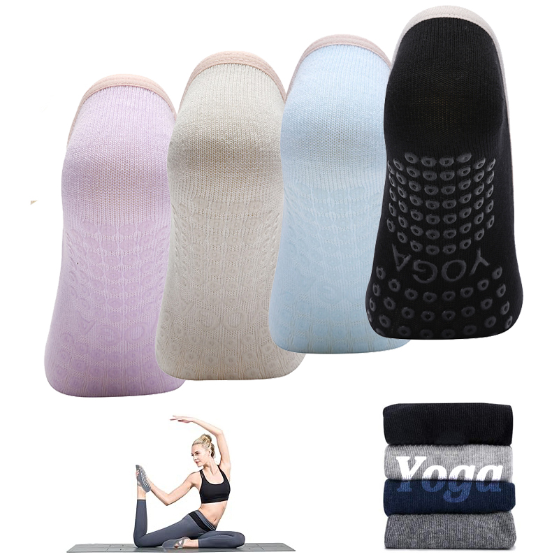 ถุงเท้าพิลาทิสกันลื่นสำหรับผู้ - Pilates Yoga Fitness บทวิจารณ์และราคา
