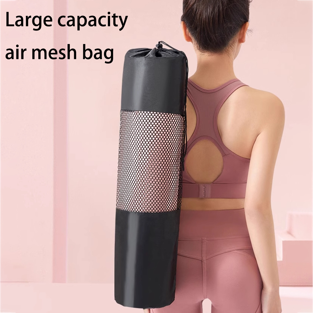 กระเป๋าตาข่ายใส่เสื่อโยคะแบบระ - Pilates Yoga Fitness บทวิจารณ์และราคา