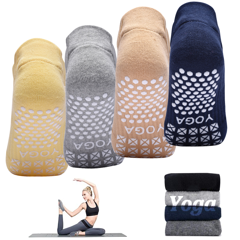 ถุงเท้าโยคะกันลื่นสำหรับผู้หญิ - Pilates Yoga Fitness บทวิจารณ์และราคา